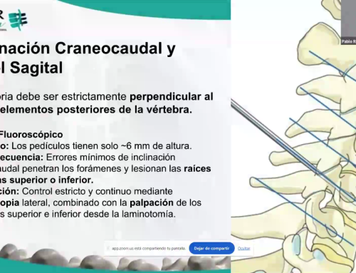 GEER JOVEN ARRANCA EL NUEVO CURSO FORMATIVO CON UNA SESIÓN SOBRE INSTRUMENTACIÓN CERVICAL POSTERIOR