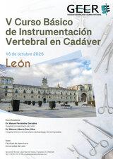 CartelVCursoBasicoInstrumentacionVertebralCadaver
